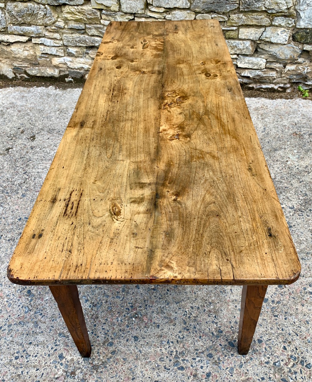 Large French Farmhouse Table View XIX