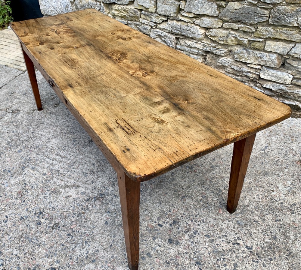 Large French Farmhouse Table View XX