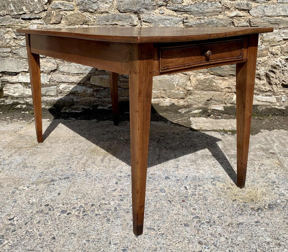 Antique French Elm Farmhouse Table View XIV