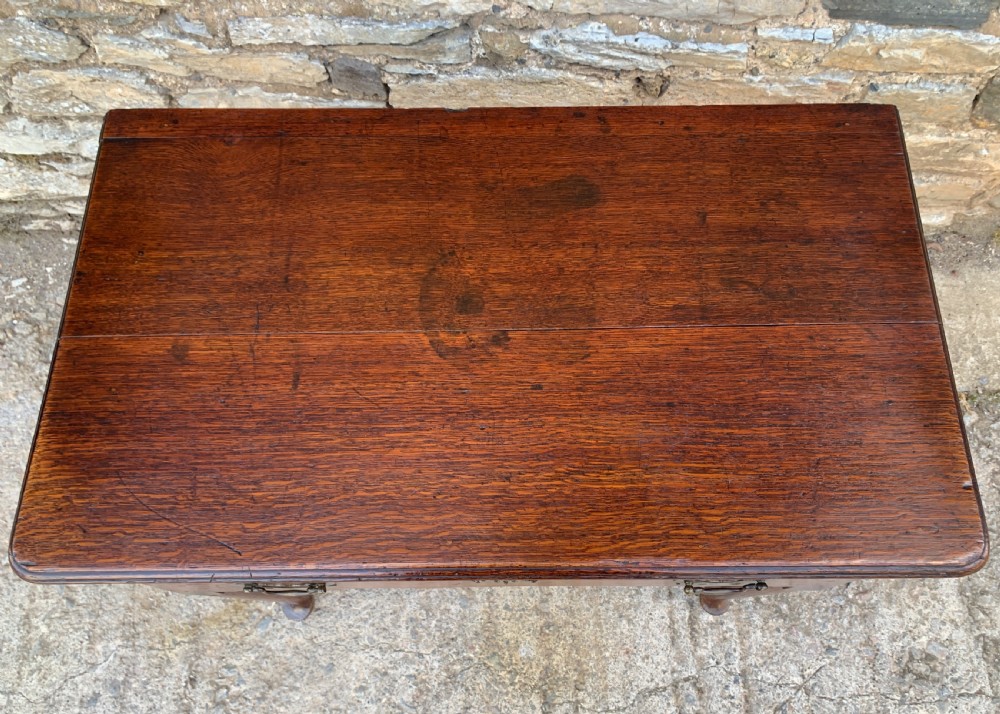 18th Century Oak Pad Foot Lowboy View XXII