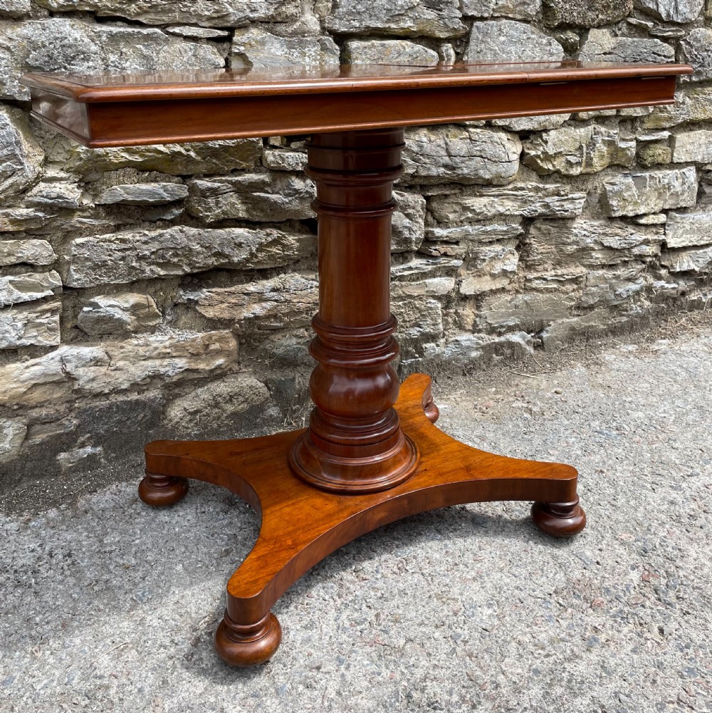 Victorian Mahogany Adjustable Reading Table by Ward View V