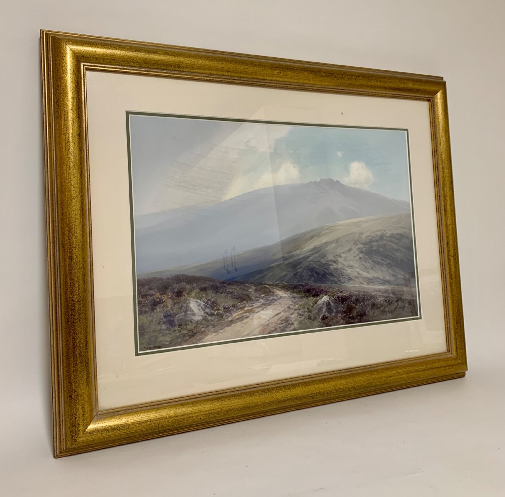 Original Dartmoor Watercolour by Frederick John Widgery View II
