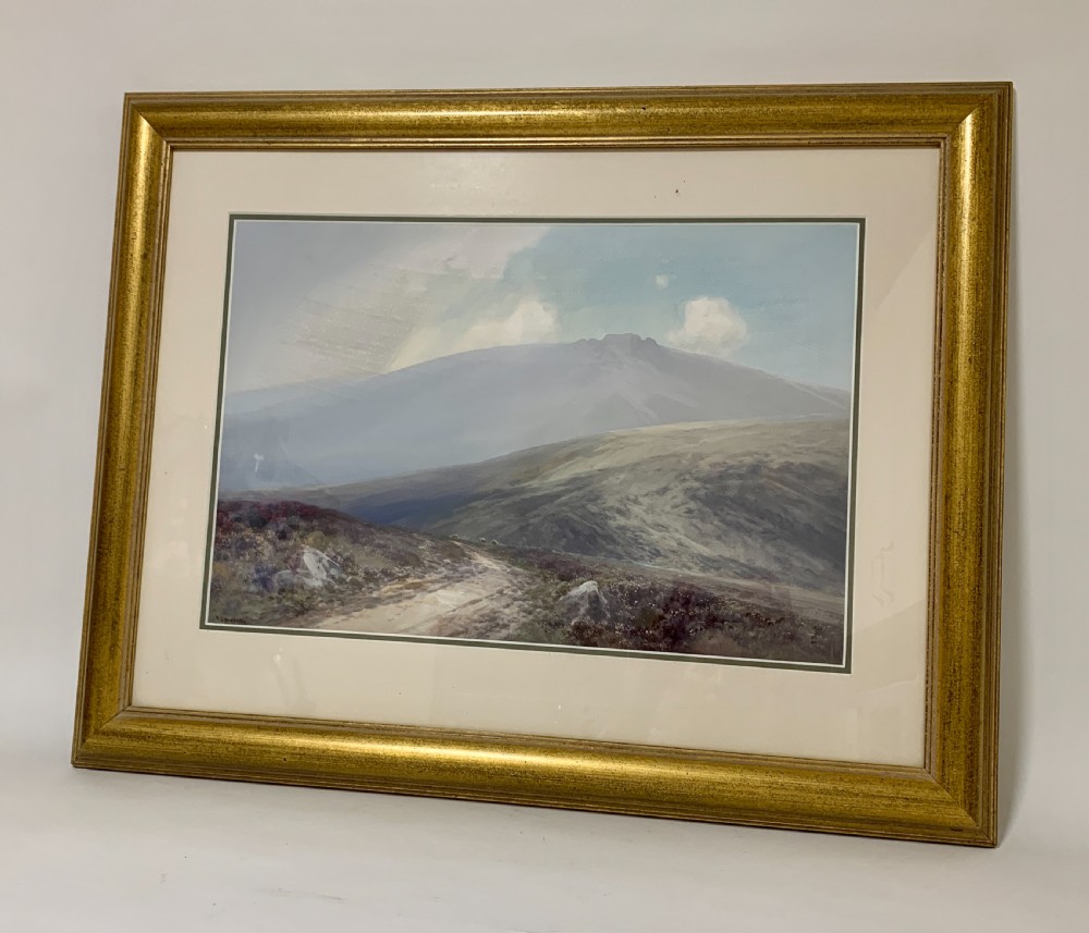 Original Dartmoor Watercolour by Frederick John Widgery View III