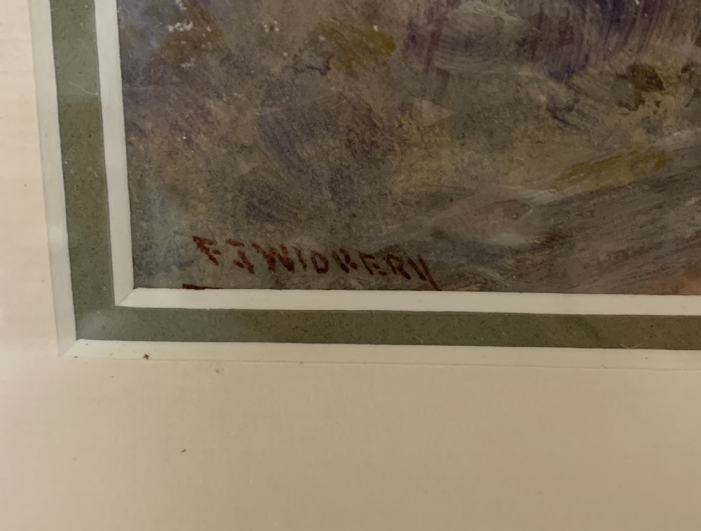 Original Dartmoor Watercolour by Frederick John Widgery View V