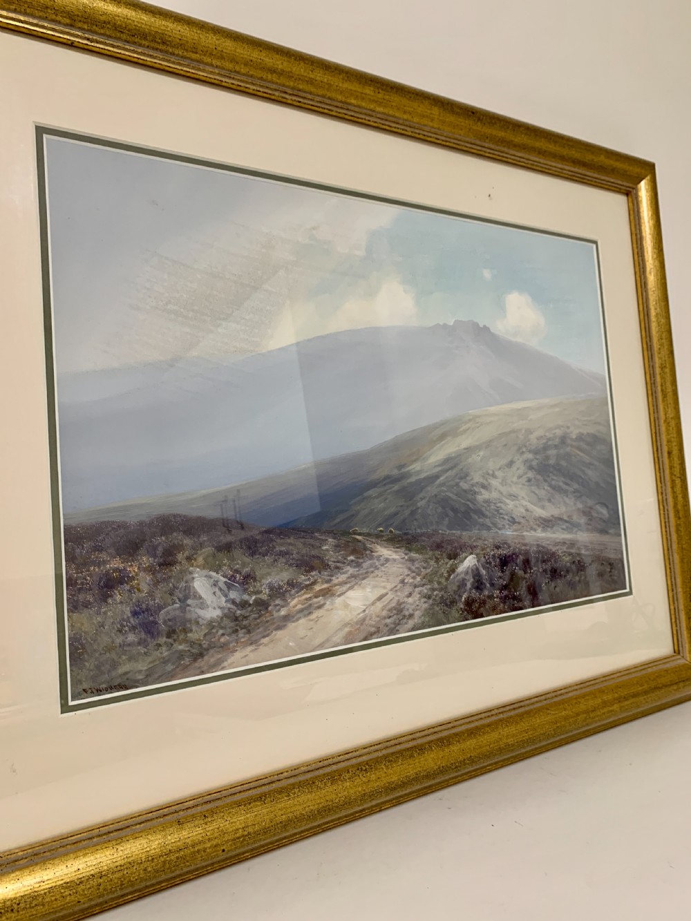 Original Dartmoor Watercolour by Frederick John Widgery View VII