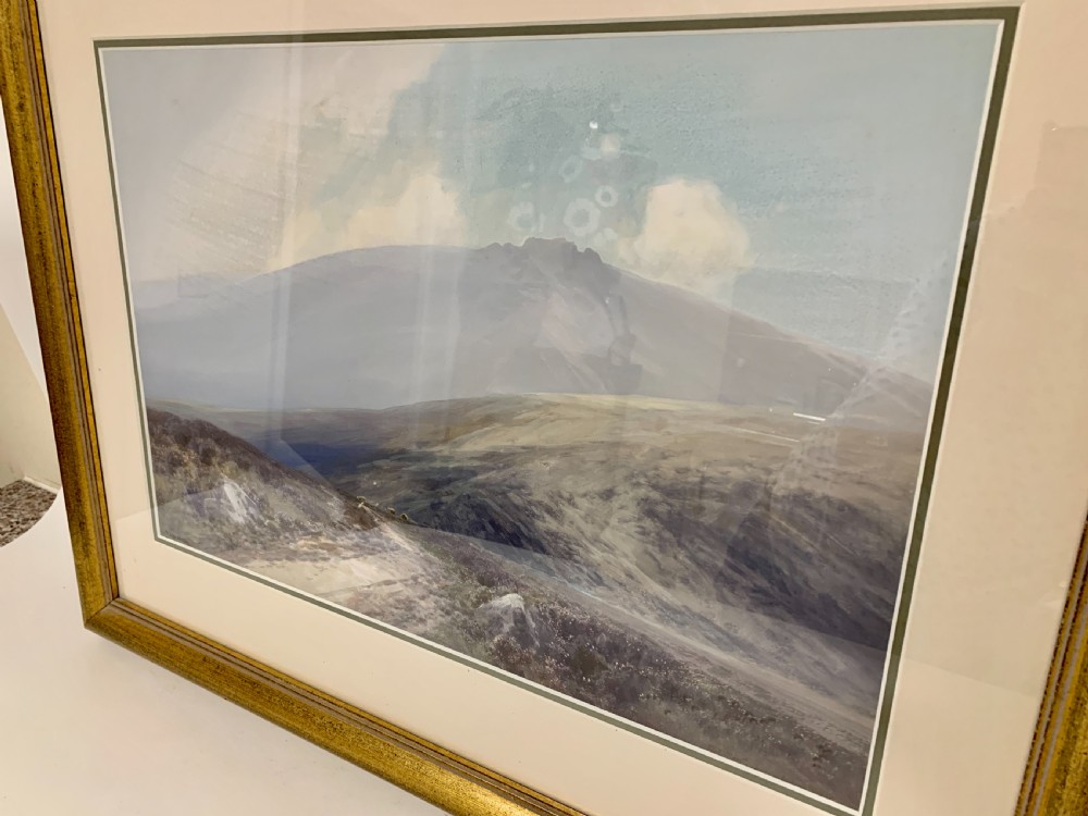 Original Dartmoor Watercolour by Frederick John Widgery View VIII