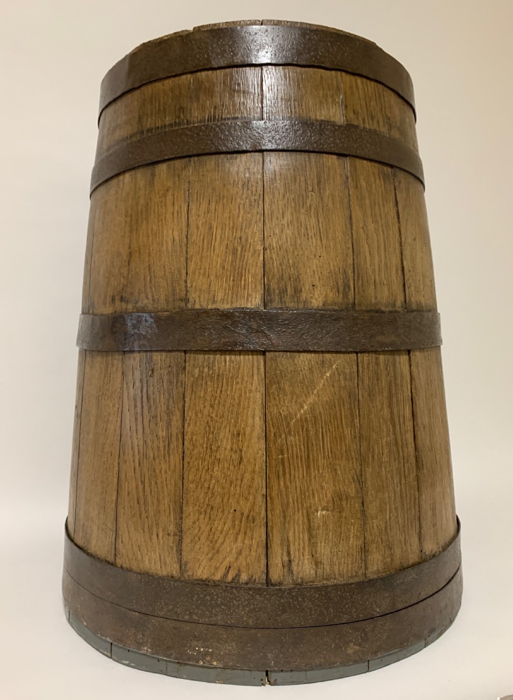 Antique Oak Coopered Barrel  View V