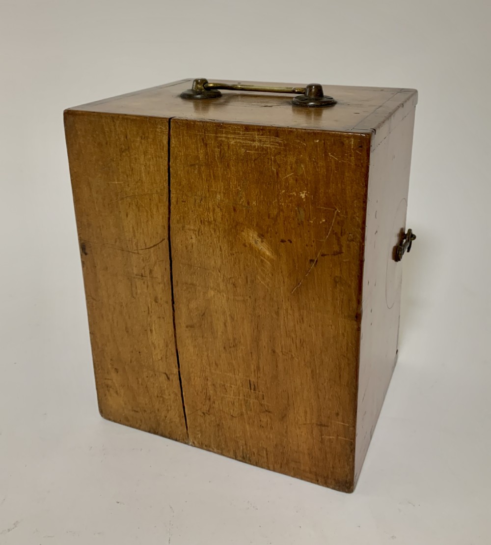 Antique Brass Bar Limb Microscope View XII