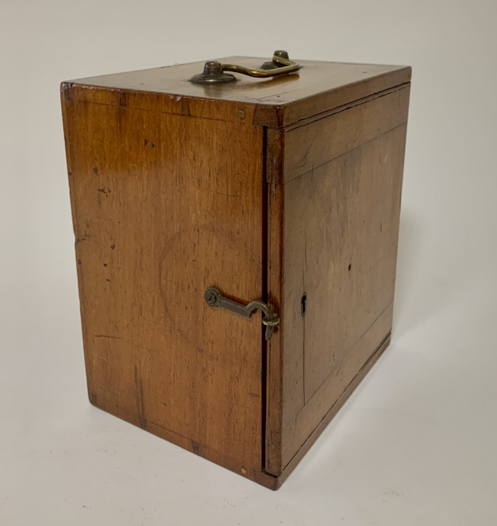 Antique Brass Bar Limb Microscope View XIII