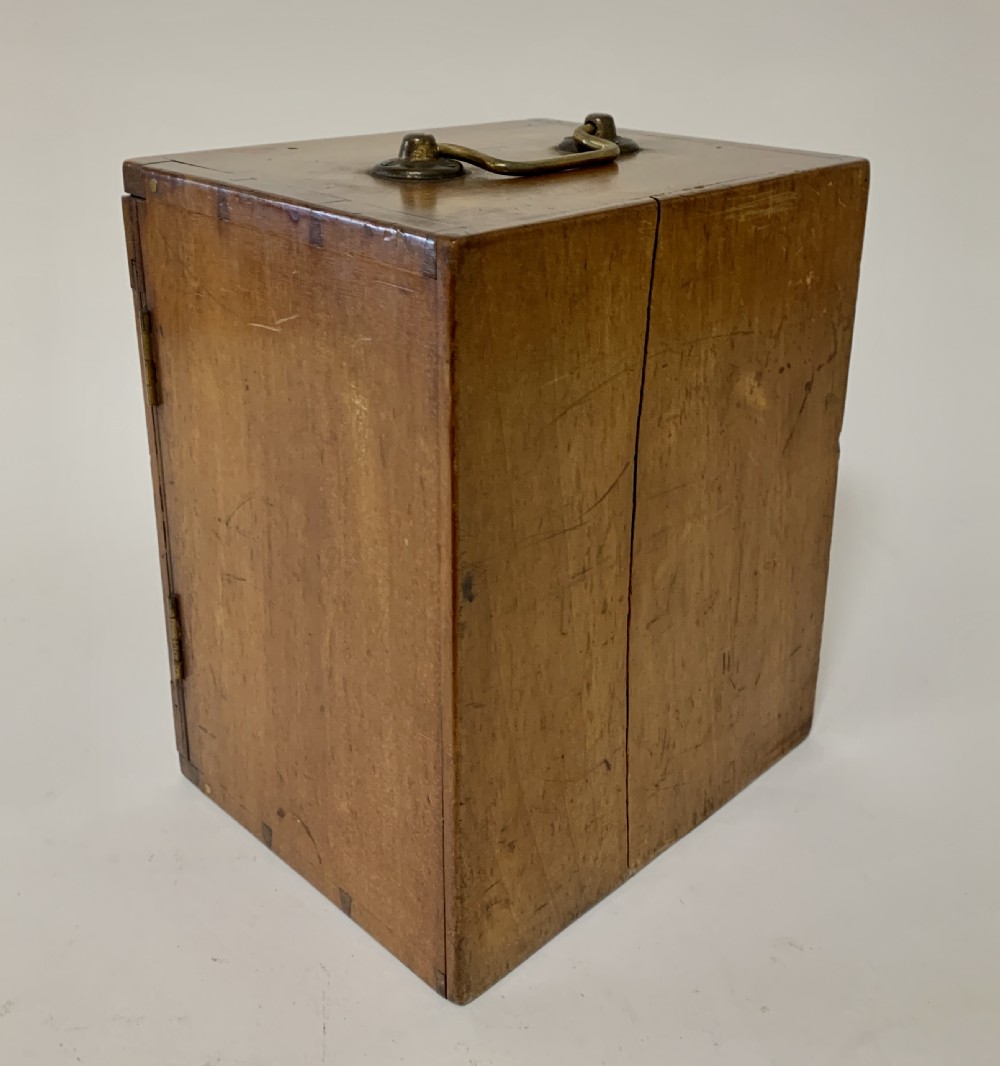 Antique Brass Bar Limb Microscope View XIV