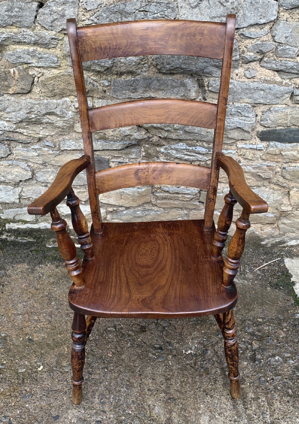 Victorian Bar Back Windsor Carver Chair
