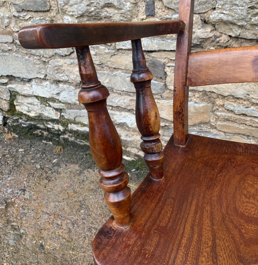 Victorian Bar Back Windsor Carver Chair View IX