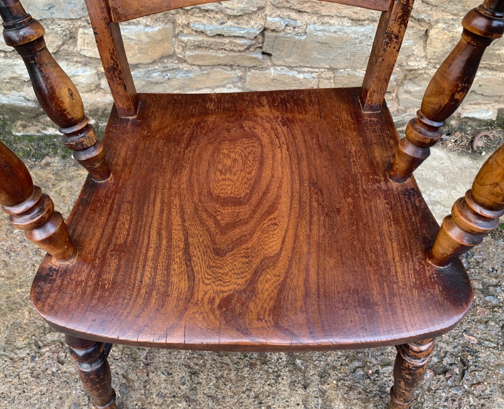 Victorian Bar Back Windsor Carver Chair View XIII