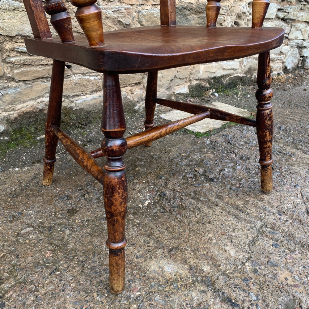Victorian Bar Back Windsor Carver Chair View XIV
