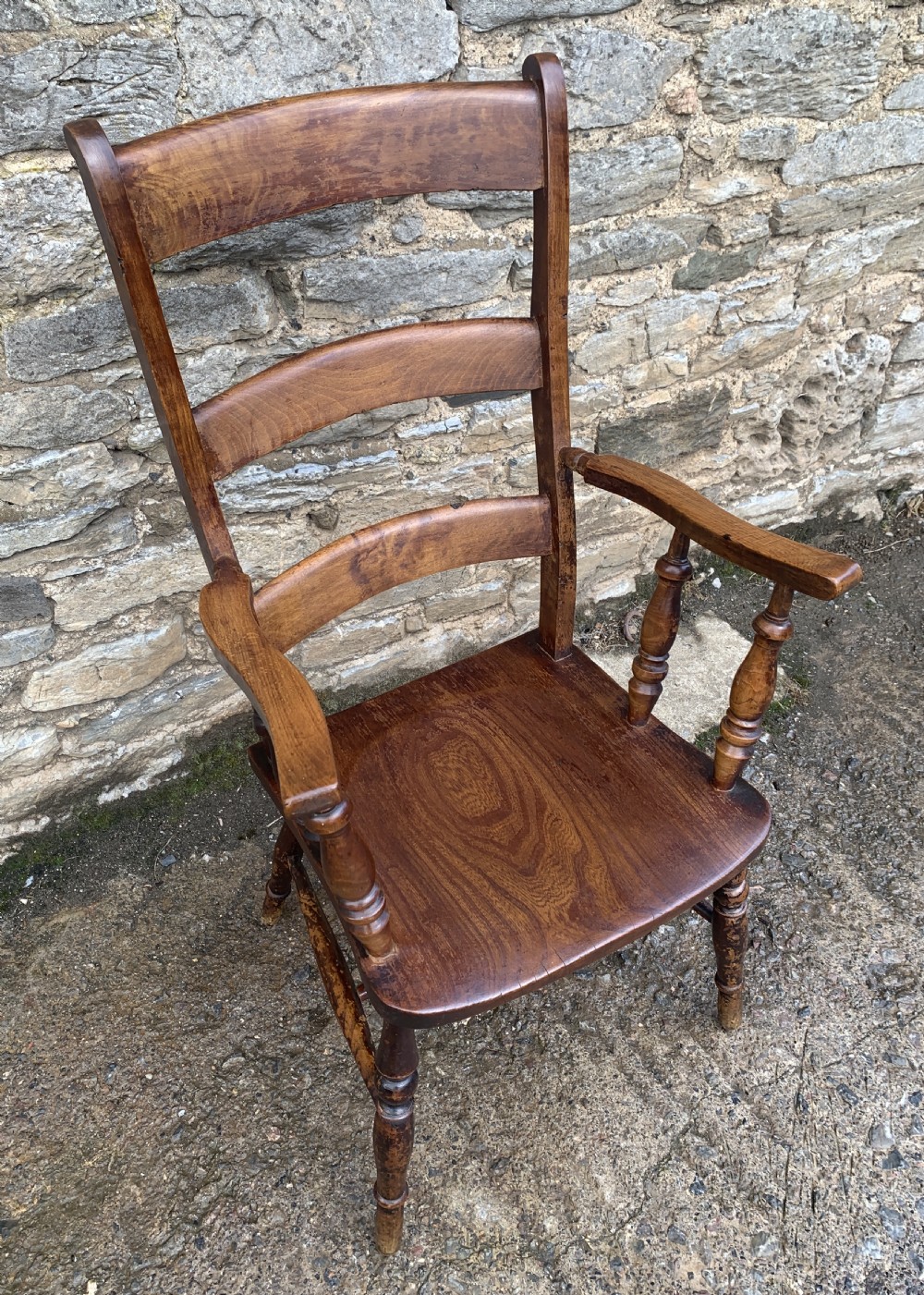 Victorian Bar Back Windsor Carver Chair View XV