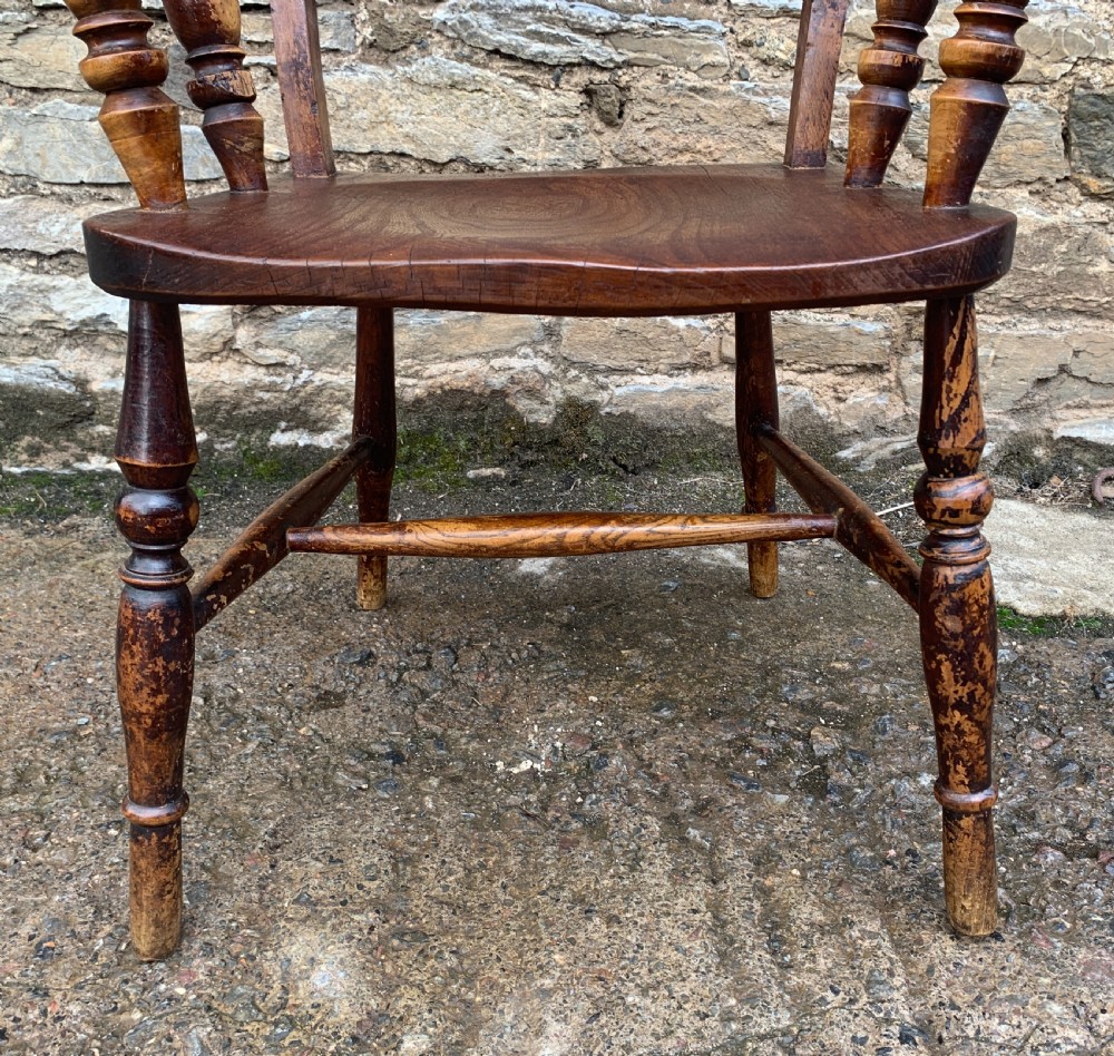 Victorian Bar Back Windsor Carver Chair View XVII