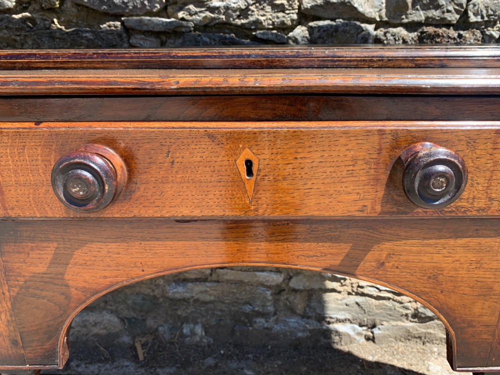 Georgian Oak Potboard Dresser View XIX