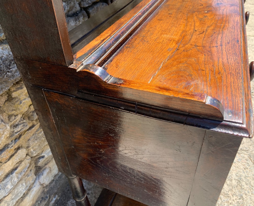 Georgian Oak Potboard Dresser View XXI