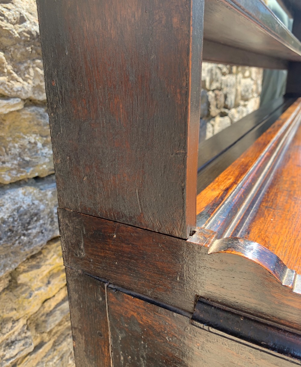 Georgian Oak Potboard Dresser View XXIII