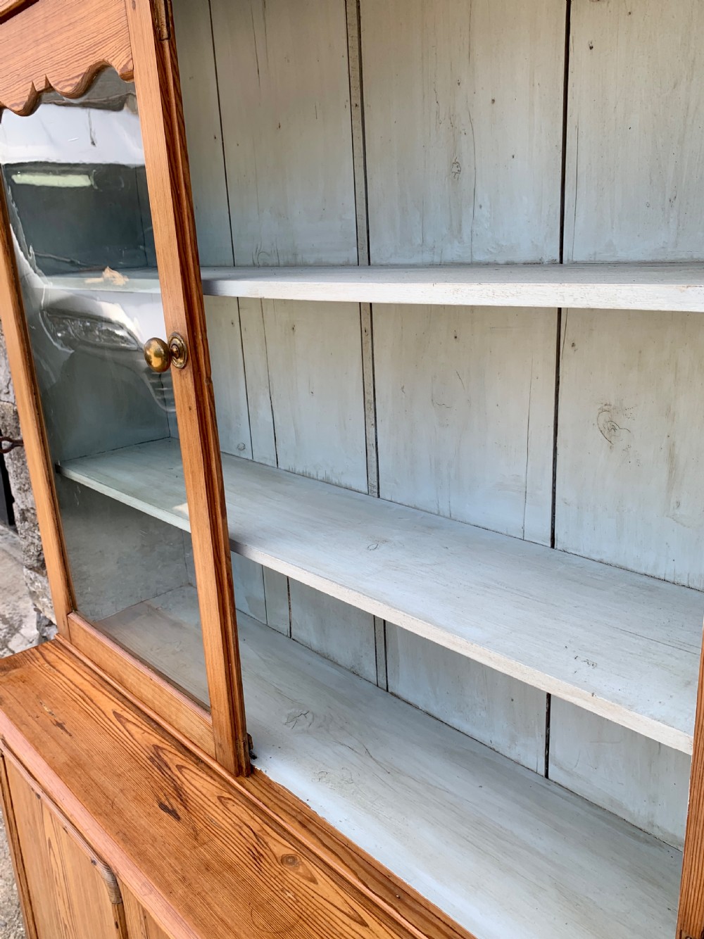Antique Pine Glazed Dresser View XIV