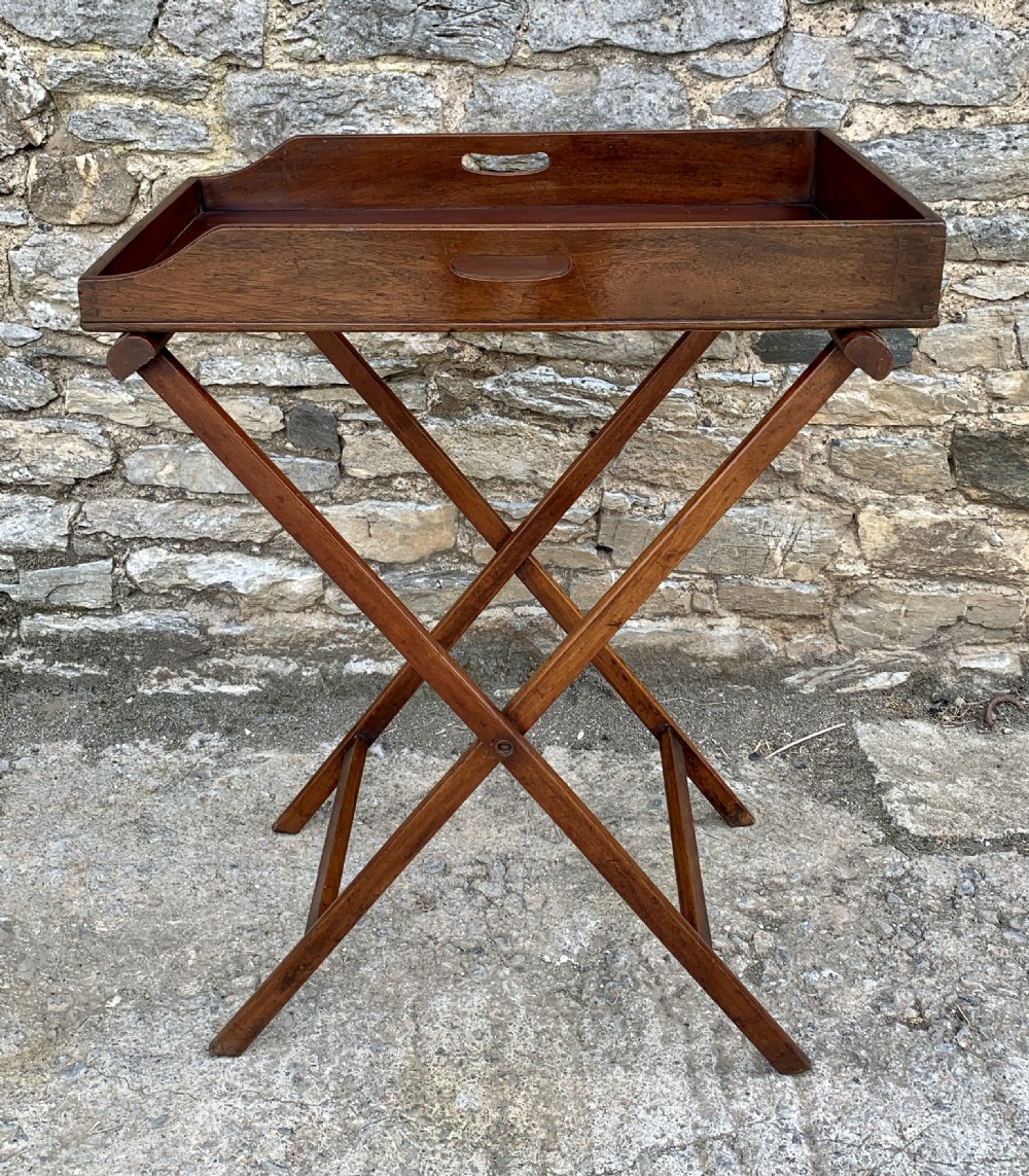 Victorian Mahogany Butlers Tray View IX