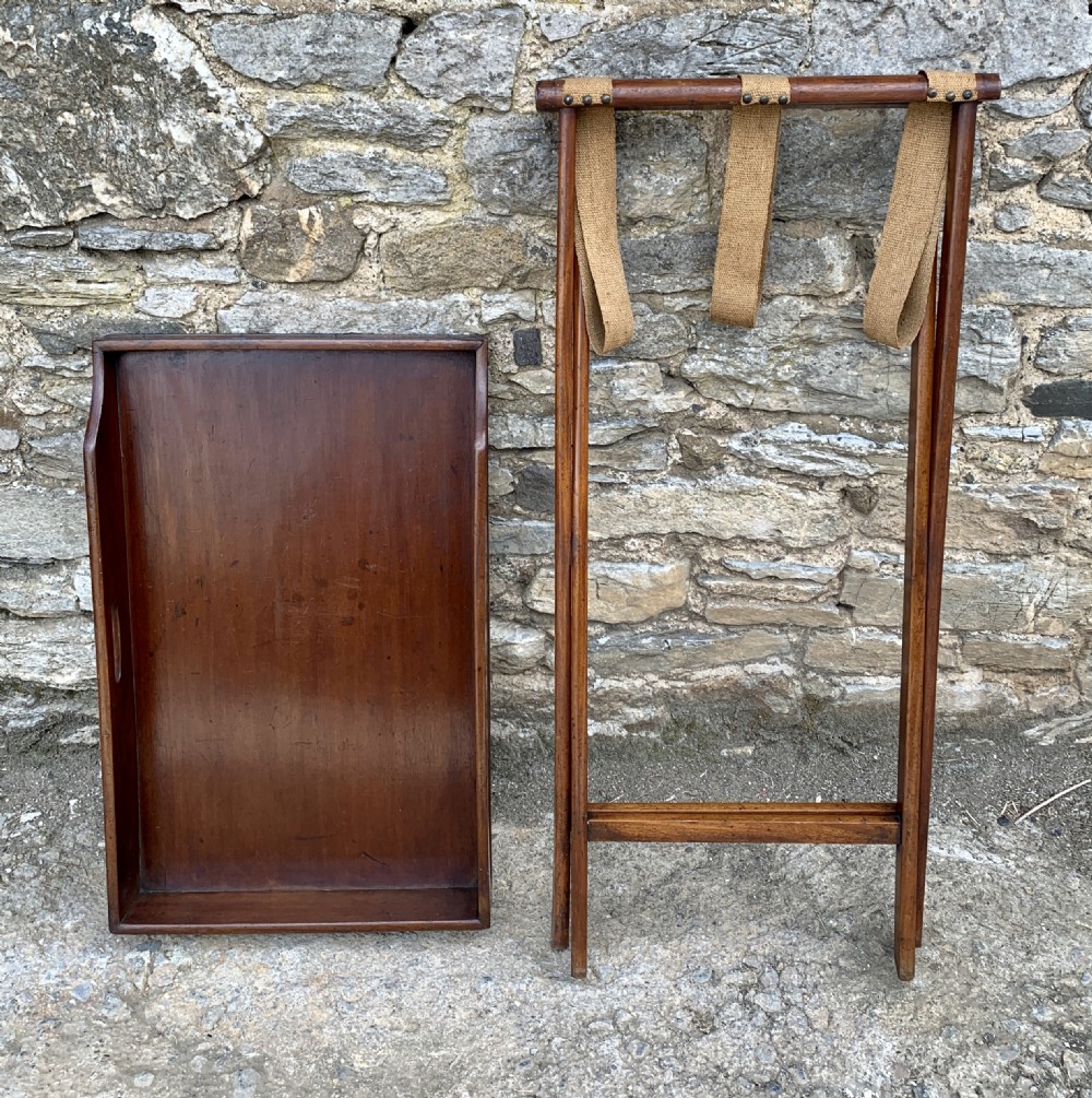Victorian Mahogany Butlers Tray View X
