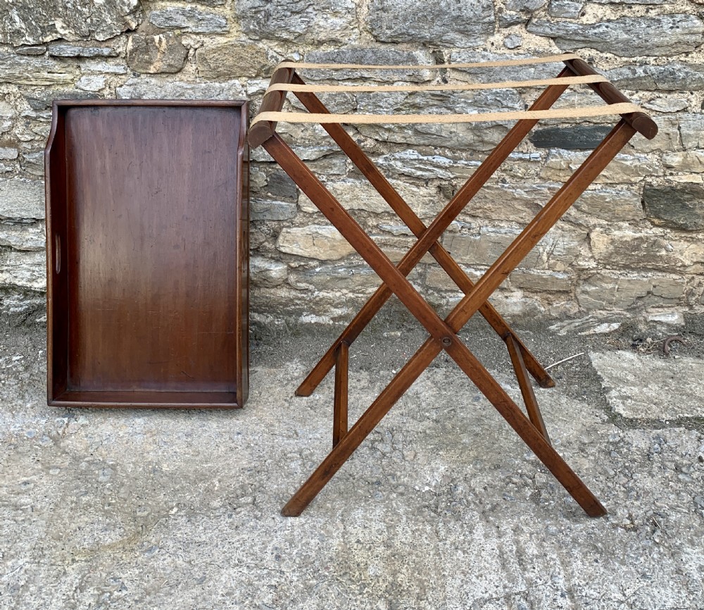 Victorian Mahogany Butlers Tray View XII