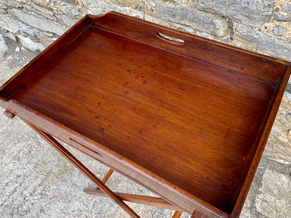 Victorian Mahogany Butlers Tray View XVI