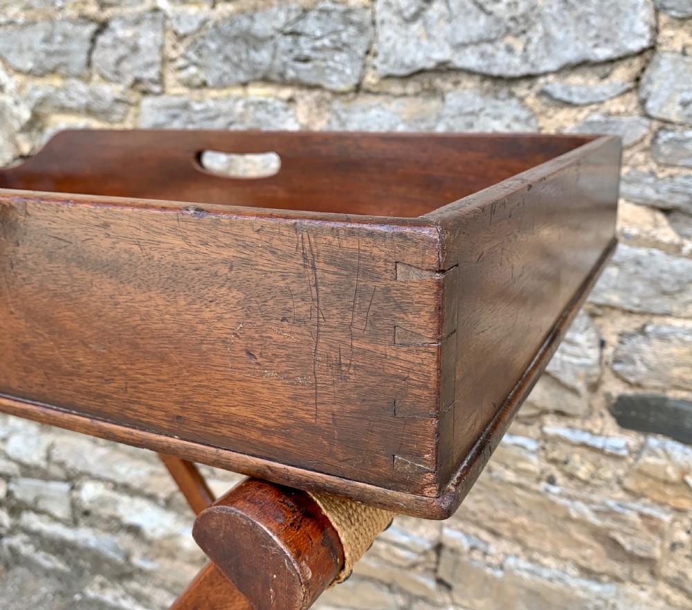 Victorian Mahogany Butlers Tray View XVII