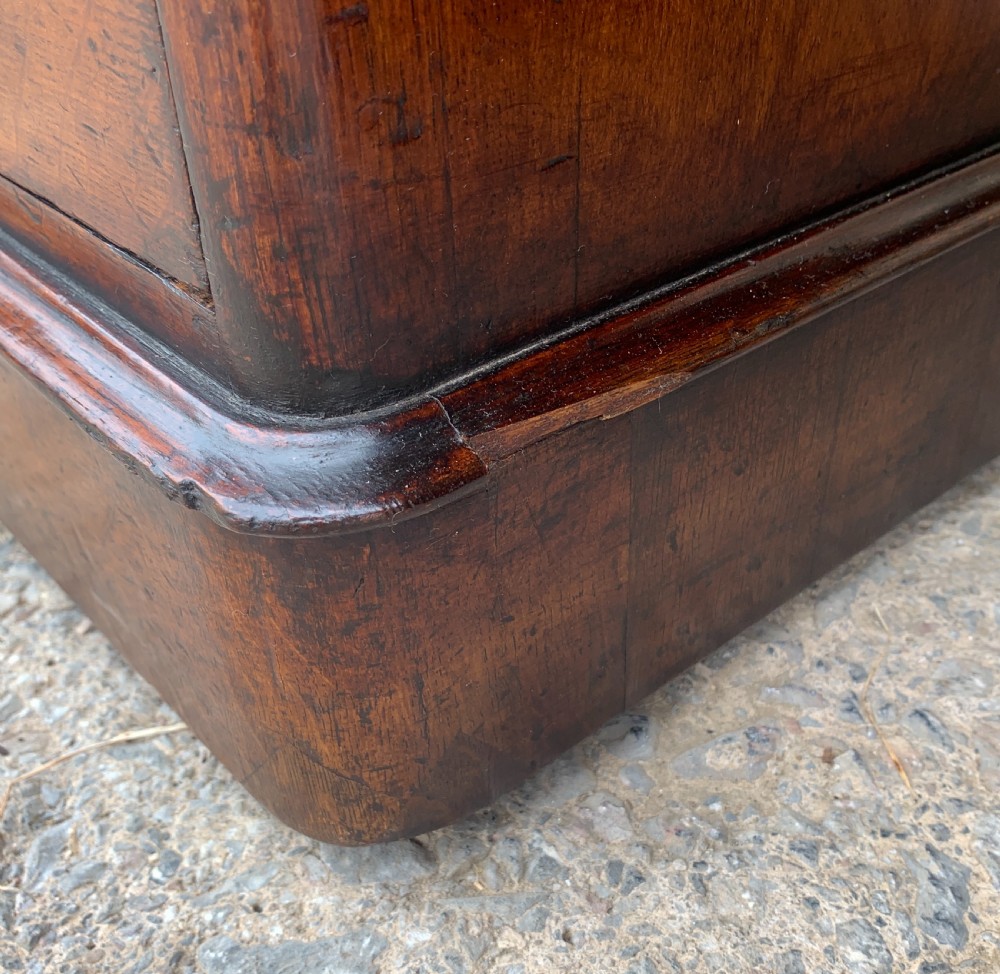 Large Victorian Oak Pedestal Desk View XX