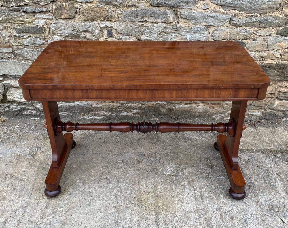 Regency Mahogany Library Writing Table View II