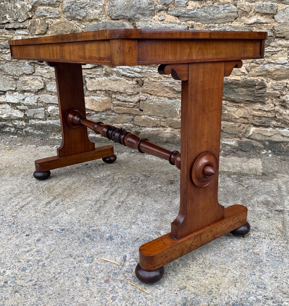 Regency Mahogany Library Writing Table View XVIII