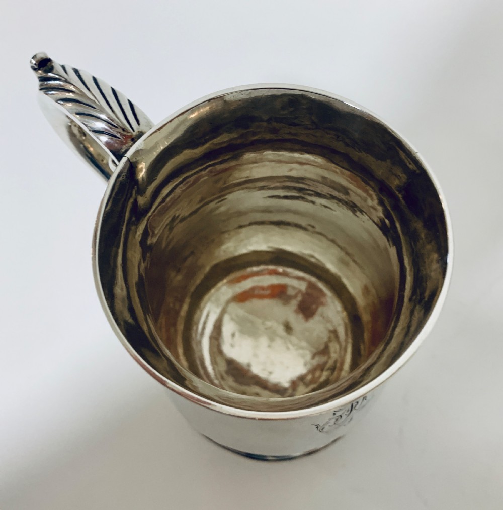 18th Century Georgian Solid Sterling Silver Tankard  View XIV