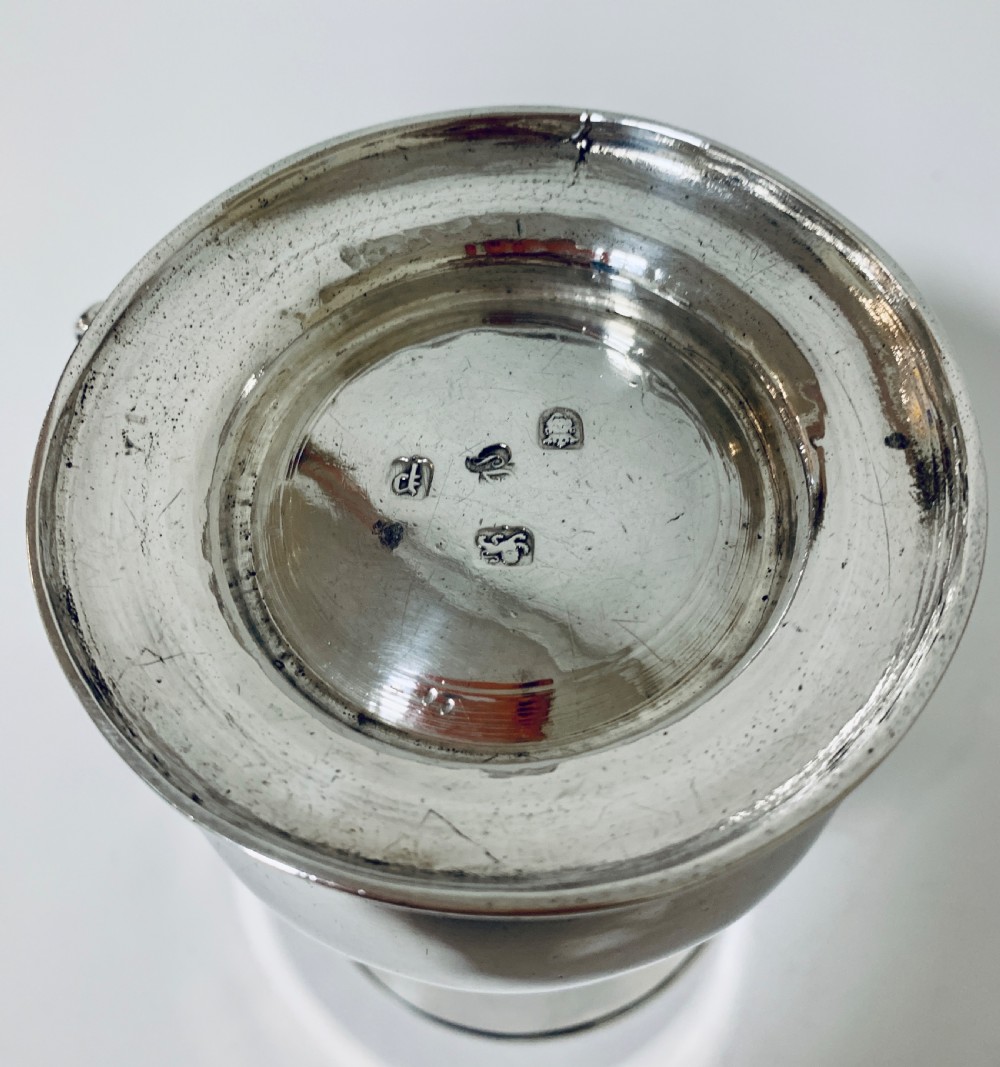 18th Century Georgian Solid Sterling Silver Tankard  View XV