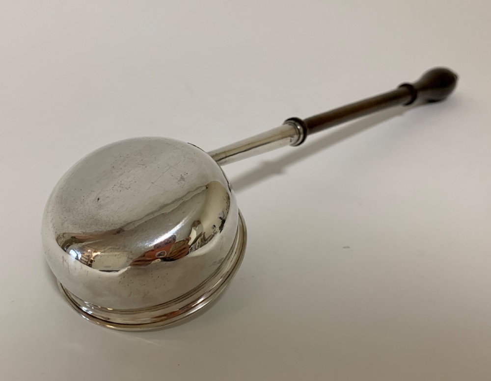 Antique 18th Century George II Solid Sterling Silver Toddy Ladle 1727 View XII