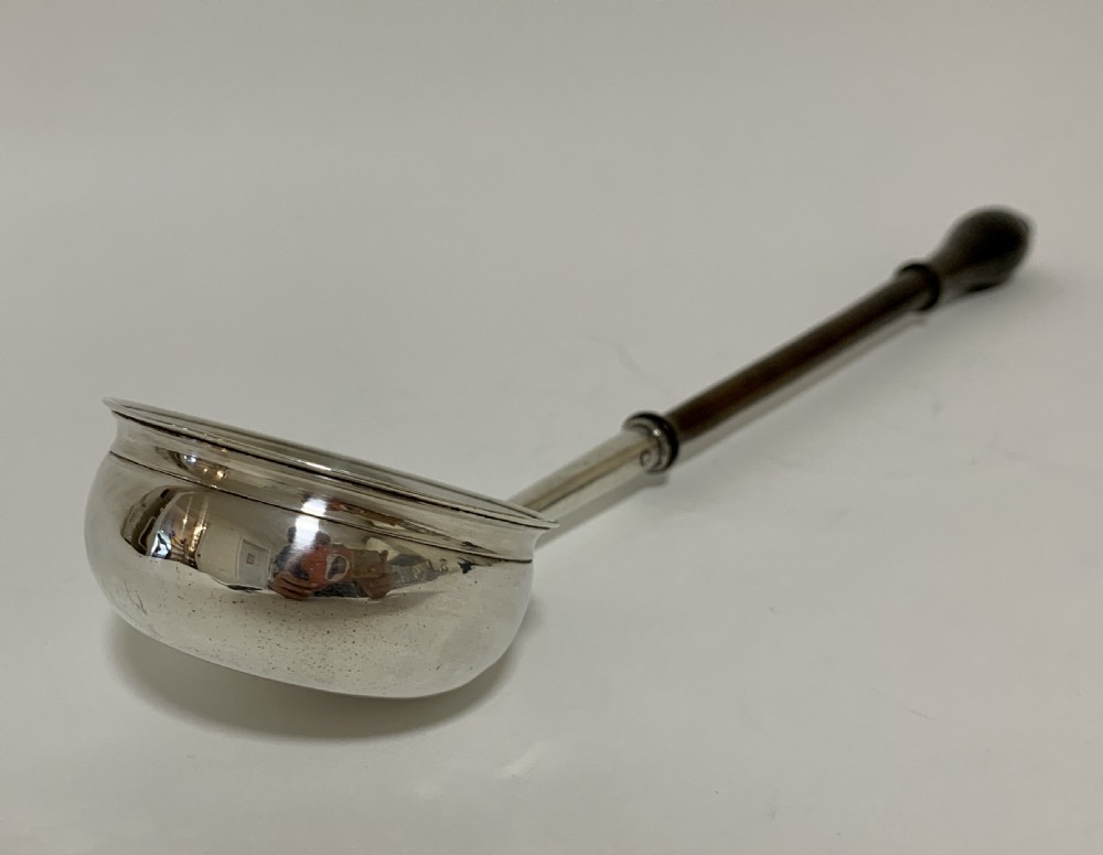 Antique 18th Century George II Solid Sterling Silver Toddy Ladle 1727 View XIII