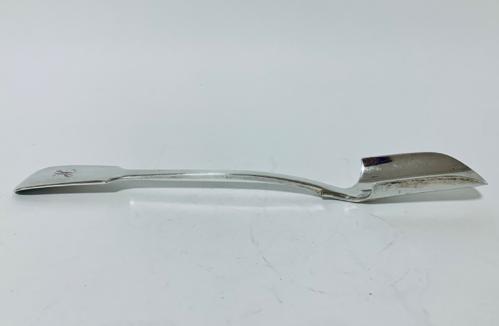 Antique Victorian Solid Sterling Silver Stilton Scoop View III