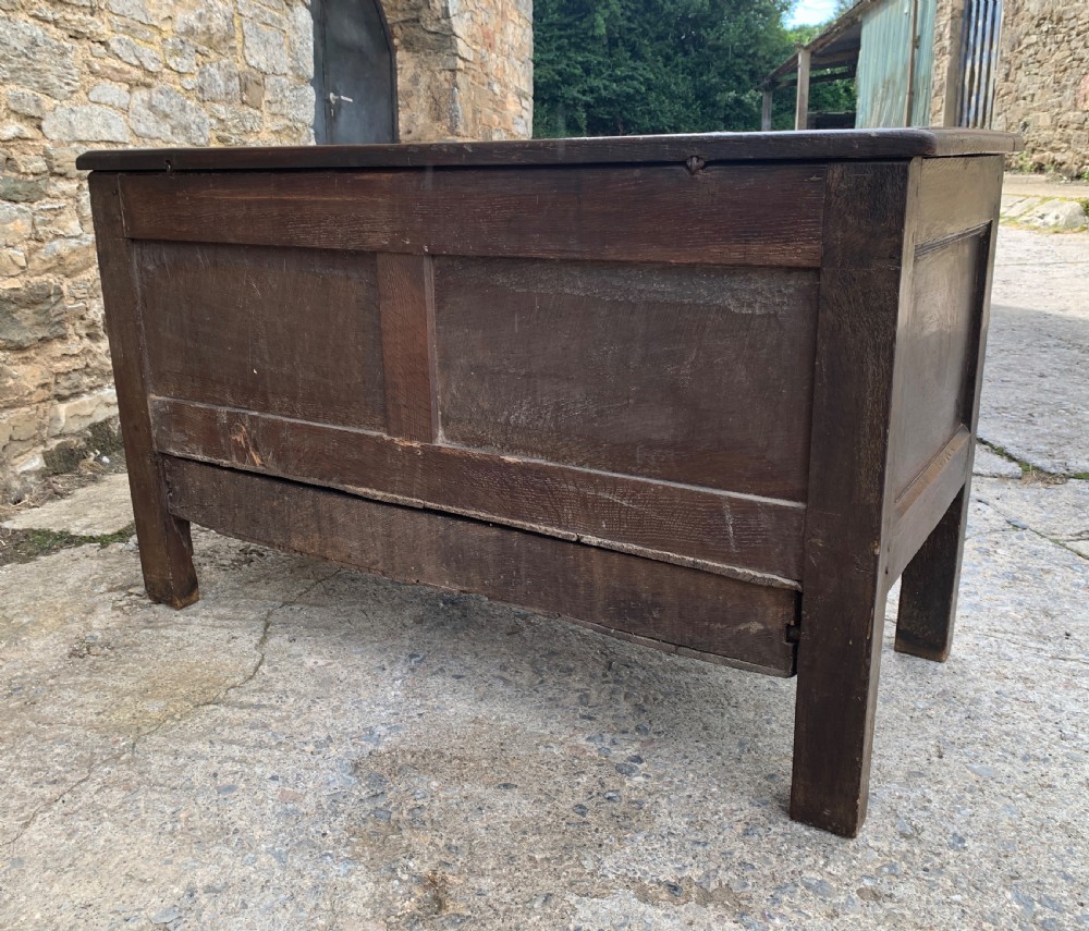 18th Century Georgian Oak Mule Chest View XVI