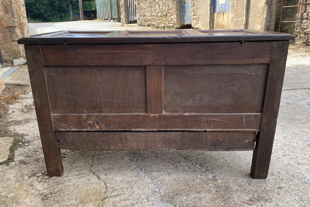 18th Century Georgian Oak Mule Chest View XVII