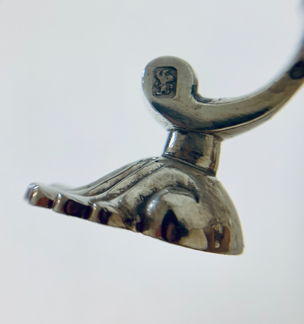 18th Century Georgian Solid Sterling Silver Dish Cross Warmer  View XIII