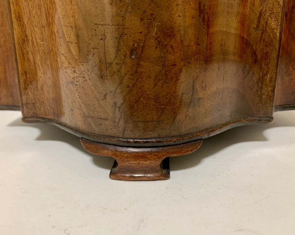 Antique Georgian Mahogany Inlaid Knife Box View XII