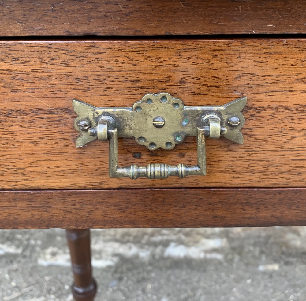 Antique Victorian Walnut Writing Desk View V