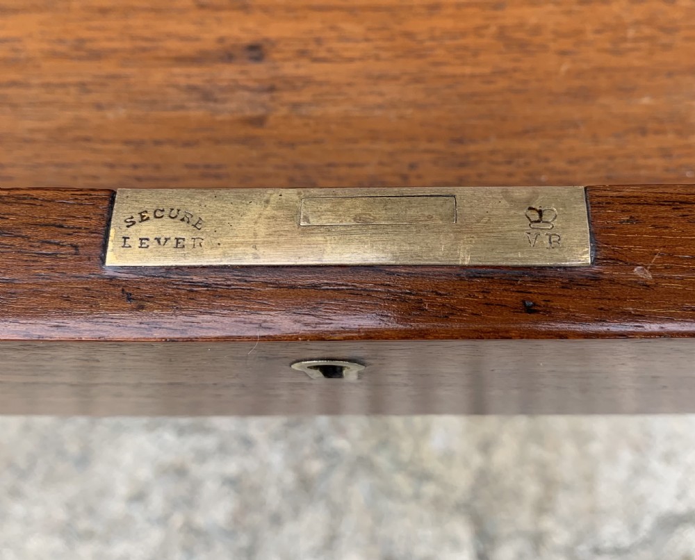 Antique Victorian Walnut Writing Desk View VIII