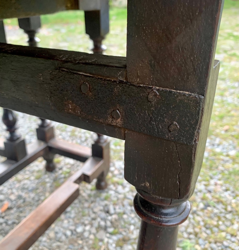 Small Antique 18th Century Oak Gateleg Table View XVIII