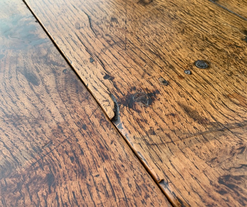Small Antique 18th Century Oak Gateleg Table View XXI