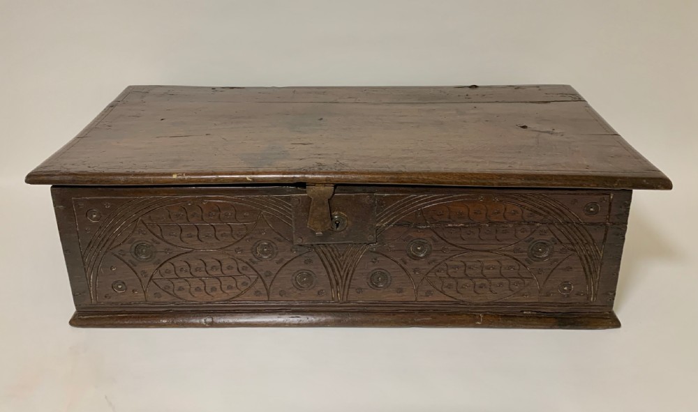 Antique 18th Century Oak Bible Box