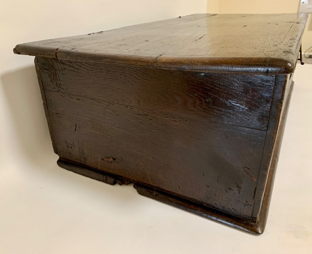 Antique 18th Century Oak Bible Box View VII