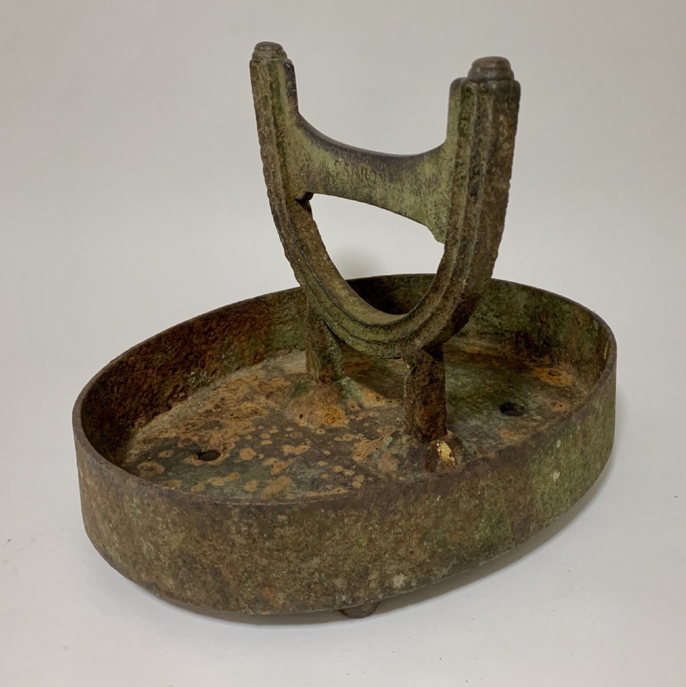 Victorian Cast Iron Boot Scraper by Carron View V