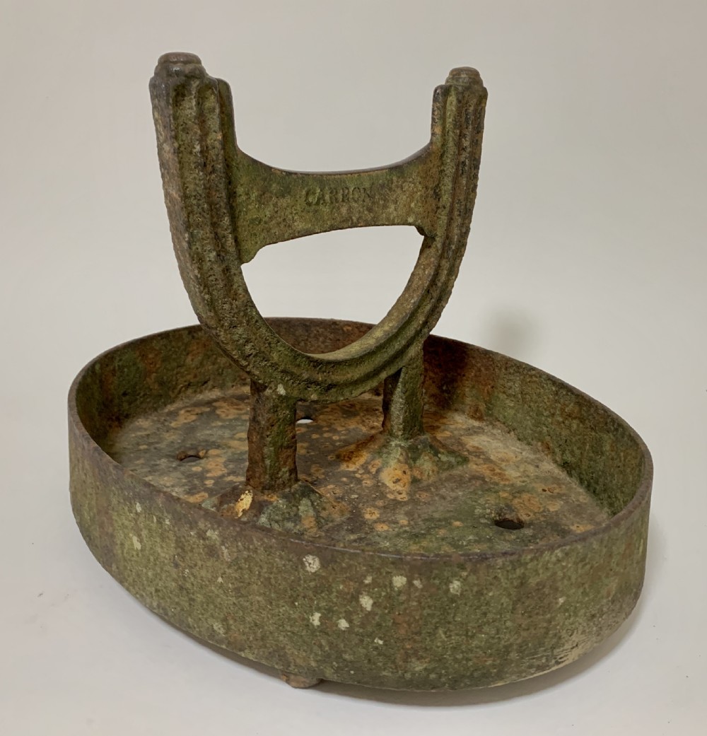 Victorian Cast Iron Boot Scraper by Carron View VIII
