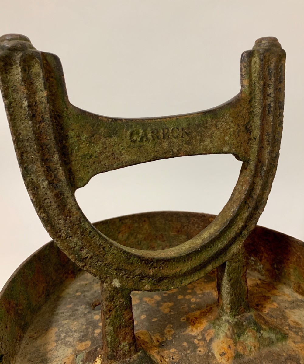 Victorian Cast Iron Boot Scraper by Carron View IX